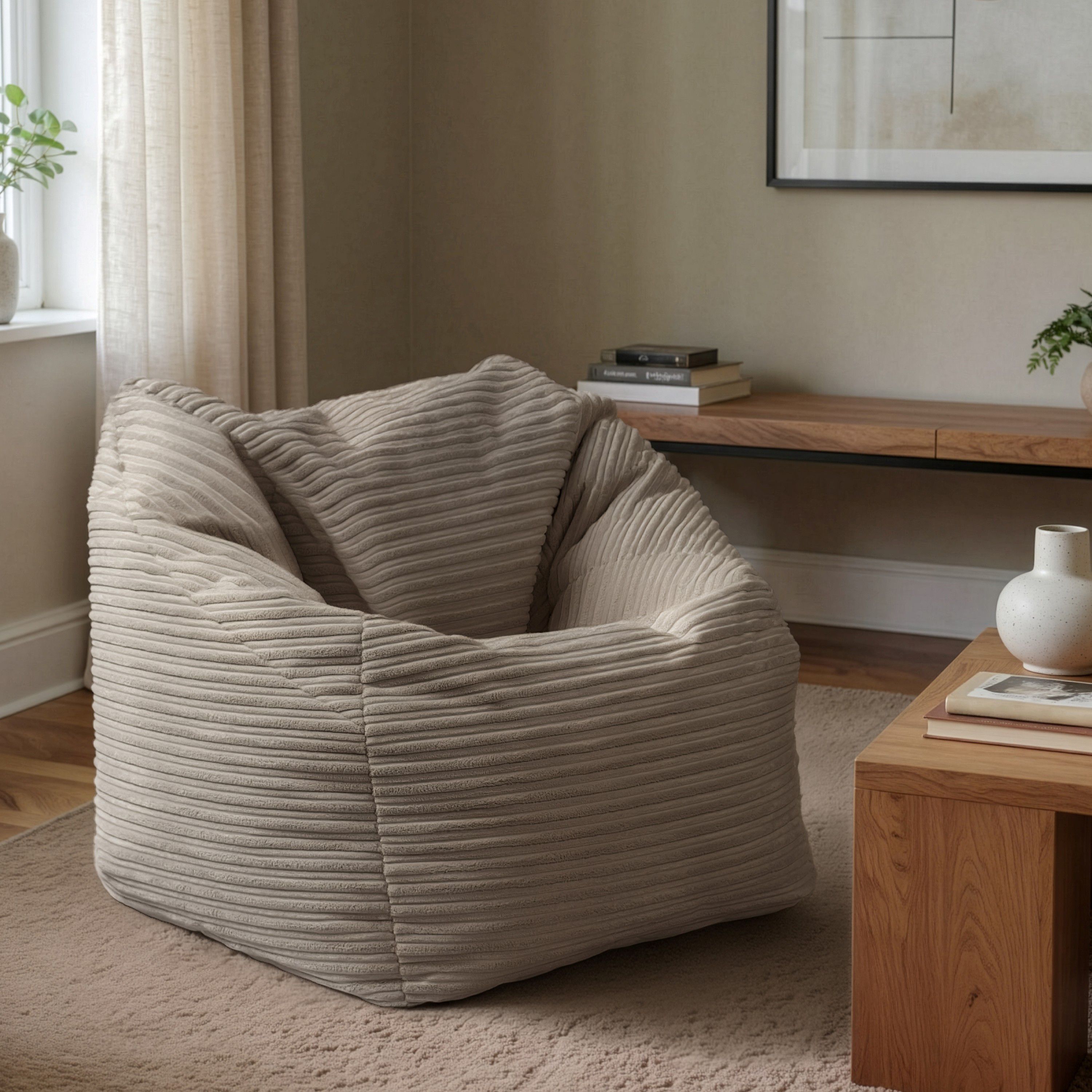 Core Cream Relaxer chair (H)800mm (W)650mm (D)580mm