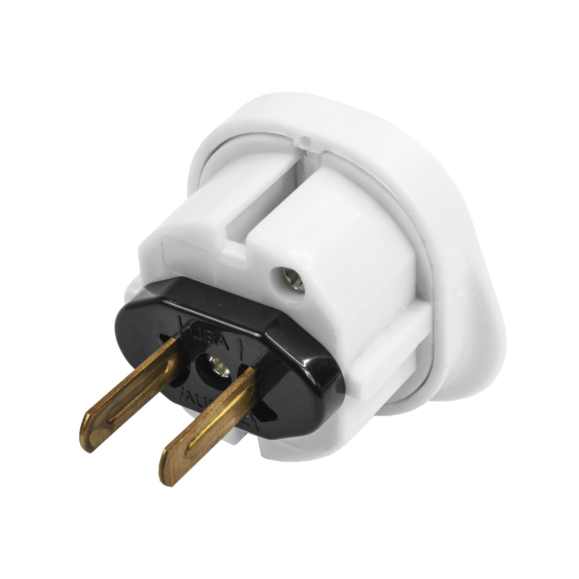 CORElectric 7.5A White UK to USA Travel adaptor