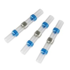 CORElectric Blue 15A Solder seal connector 1.50mm² - 2.50mm², Pack of 20