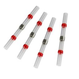 CORElectric Red 10A Solder seal connector 0.50mm² - 1.00mm², Pack of 20
