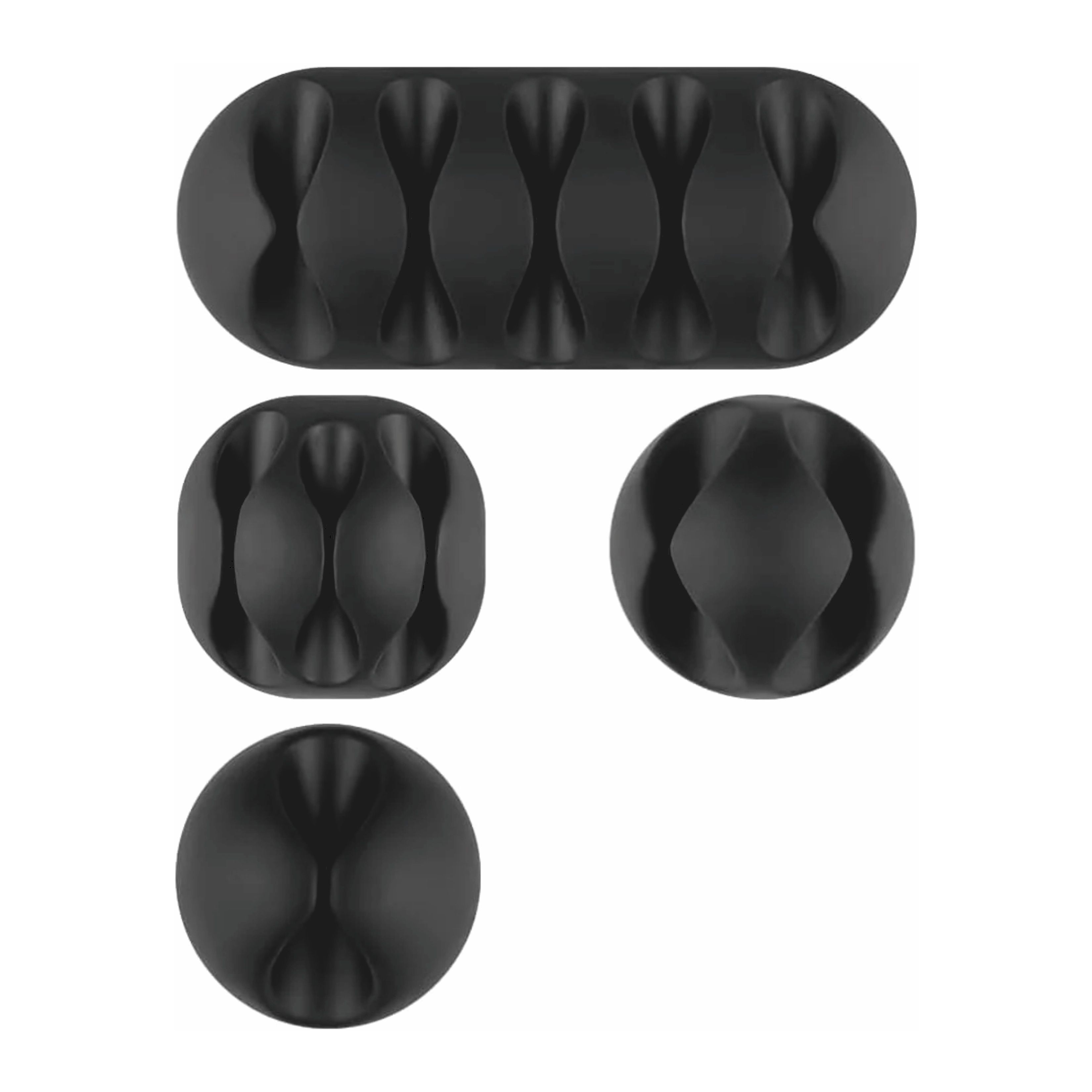 Corelectrics Black 13 Piece Cable tidy kit