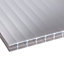 Corotherm Opal effect Polycarbonate Multiwall roofing sheet (L)2.5m (W)1050mm (T)16mm of 5