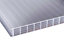 Corotherm Opal effect Polycarbonate Multiwall roofing sheet (L)2.5m (W)980mm (T)25mm
