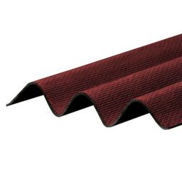 Corrapol-BT Red Bitumen Corrugated Roofing sheet (L)2m (W)930mm (T)2mm