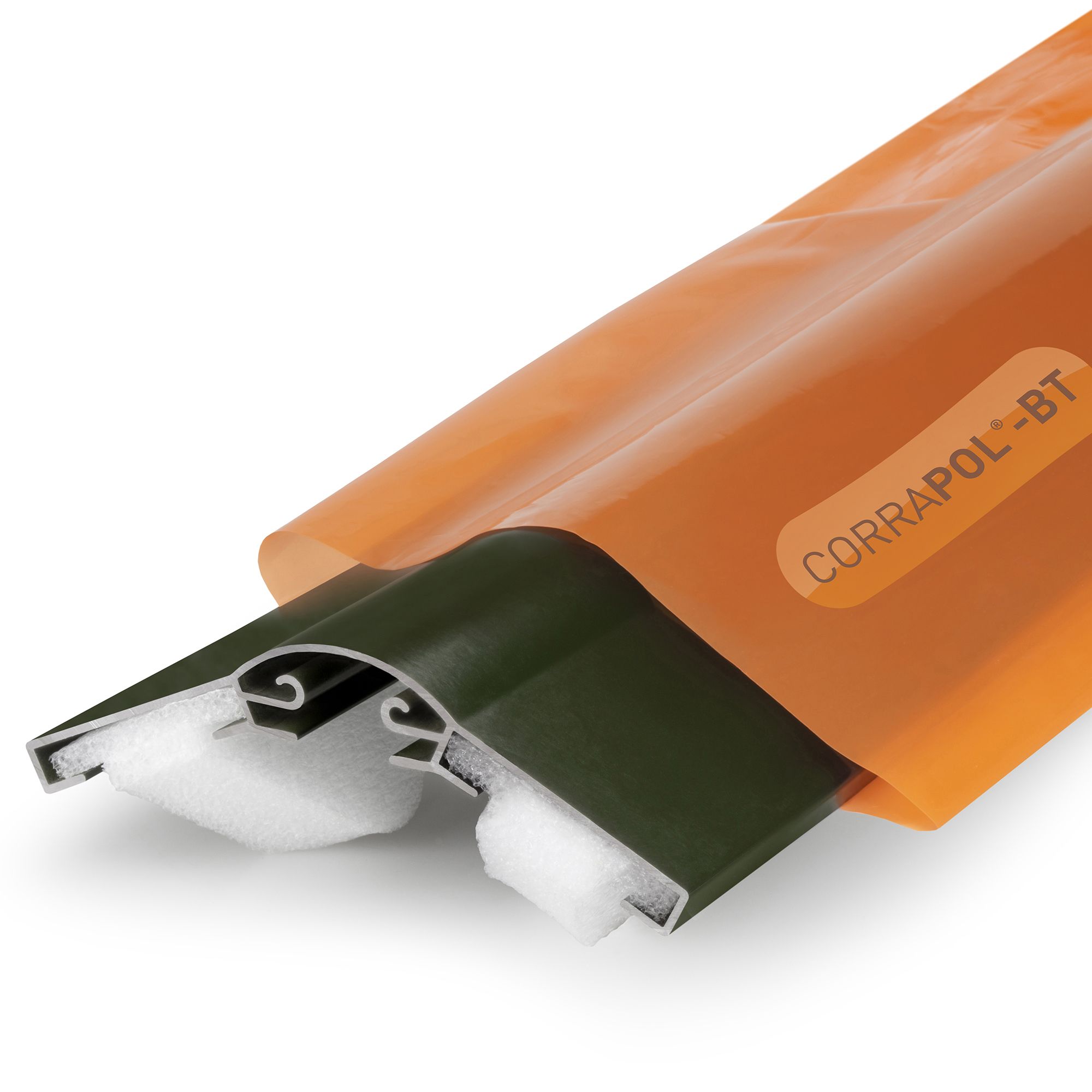 Corrapol Green Aluminium Ridge piece (L)2mm (W)145mm | DIY at B&Q