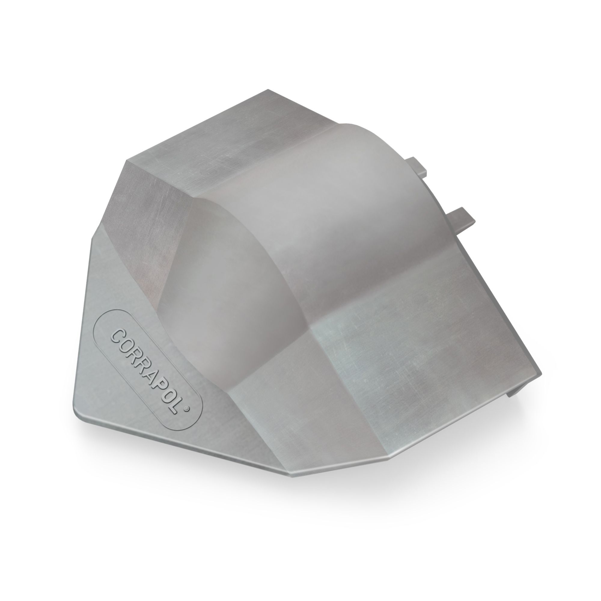 Corrapol Mill Aluminium Ridge capping (L)0.1mm (W)160mm