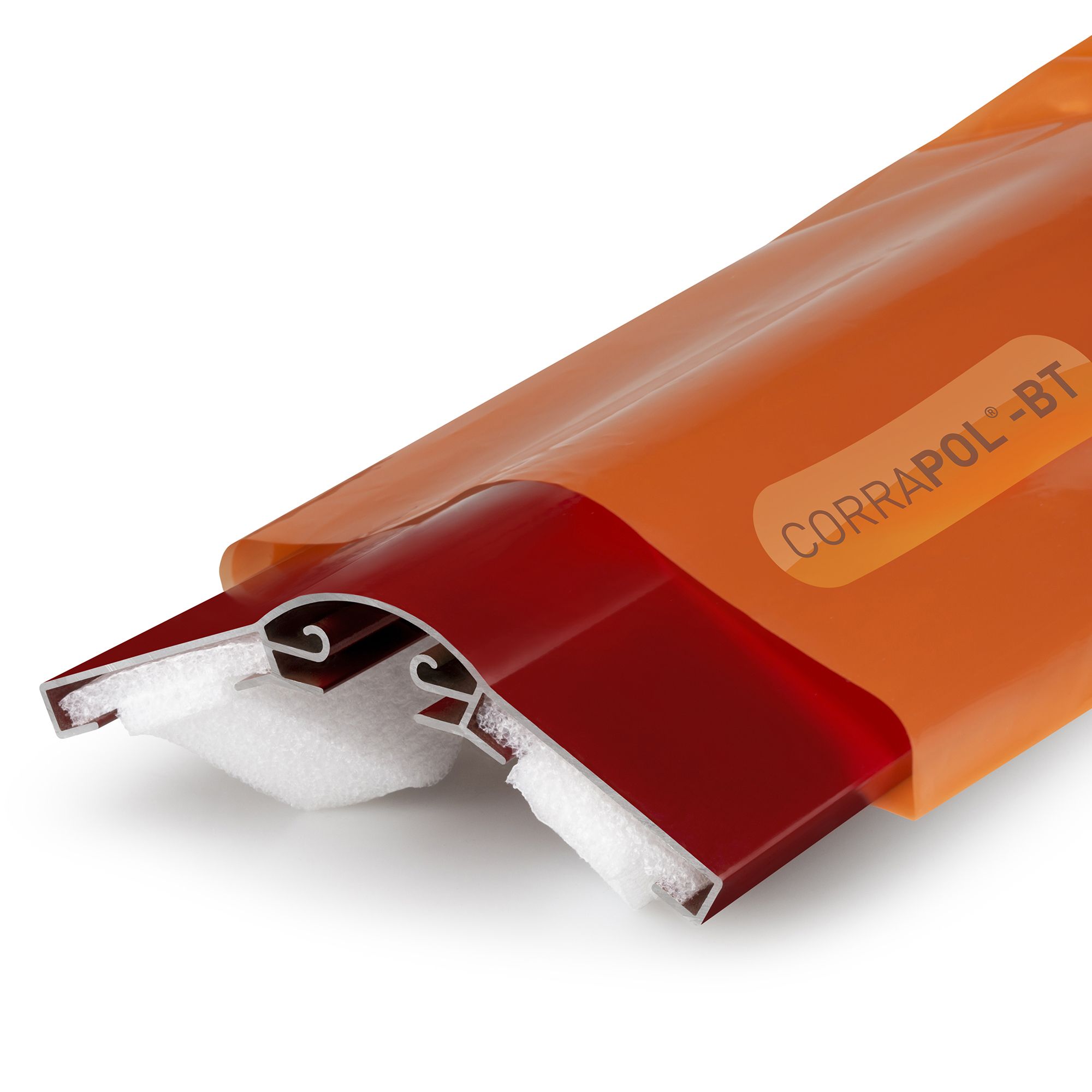 Corrapol Red Aluminium Ridge piece (L)2mm (W)145mm | DIY at B&Q