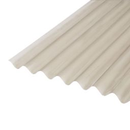 Corrubit Bronze effect PVC Corrugated Roofing sheet (L)2m (W)950mm (T)0.8mm