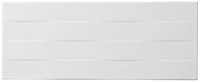 Cortese White 3D woven Ceramic Wall Tile, Pack of 14, (L)500mm (W)200mm