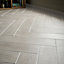 Cotage wood White Matt Wood effect Porcelain Wall & floor Tile Sample