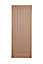 Cottage Oak veneer Internal Door, (H)1981mm (W)762mm (T)44mm