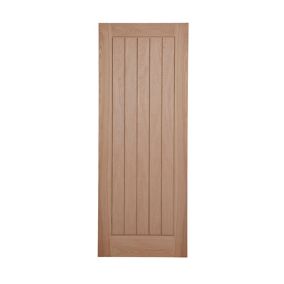 Cottage Oak veneer Internal Fire Door, (H)1981mm (W)762mm (T)44mm