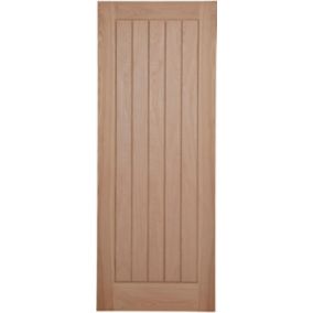 Cottage Oak veneer LH & RH Internal Fire Door, (H)1981mm (W)762mm