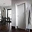 Cottage Primed White Woodgrain effect LH & RH Internal Door, (H)1981mm (W)686mm
