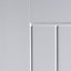 Cottage Unglazed Cottage White Woodgrain effect Internal Door, (H)2040mm (W)726mm (T)40mm