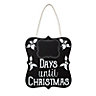 Countdown to Christmas Chalkboard (W)200mm (H)200mm