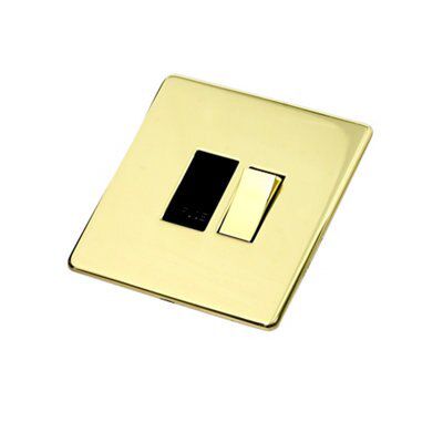 Crabtree 13A 1 gang Low profile Switched Fused connection unit