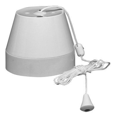 Crabtree 2167BQ 50A 1 way White Pull cord switch