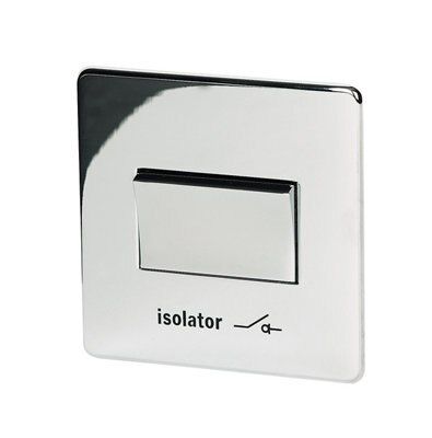 Crabtree Silver 6A Switch