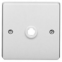 Crabtree White Cord outlet socket