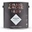 Craig & Rose 1829 Anstruther Blue Chalky Emulsion paint, 2.5L