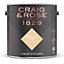 Craig & Rose 1829 Beauvais Cream Chalky Emulsion paint, 2.5L