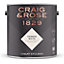 Craig & Rose 1829 Chinese White Chalky Emulsion paint, 2.5L