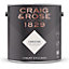Craig & Rose 1829 Comiston  Chalky Emulsion paint, 2.5L