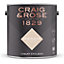 Craig & Rose 1829 Dried Plaste Chalky Emulsion paint, 2.5L