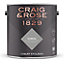 Craig & Rose 1829 Dundas Chalky Emulsion paint, 2.5L