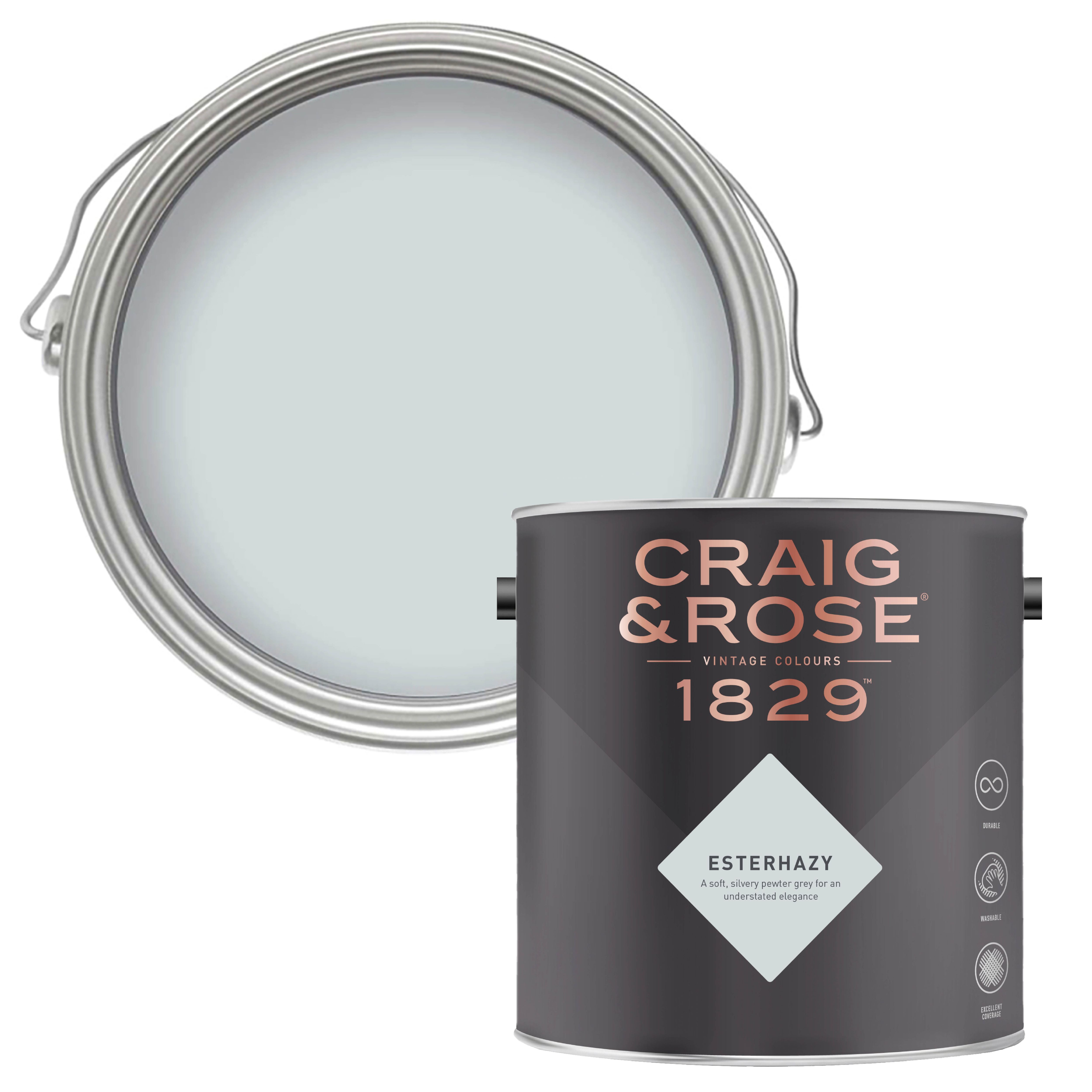 Turner & Gray Matt Emulsion 2.5L - Soft Taupe