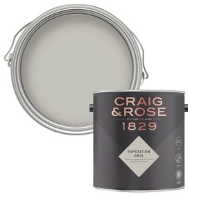Craig & Rose 1829 Exposition Gris  Chalky Emulsion paint, 2.5L