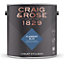Craig & Rose 1829 Flanders Blue  Chalky Emulsion paint, 2.5L