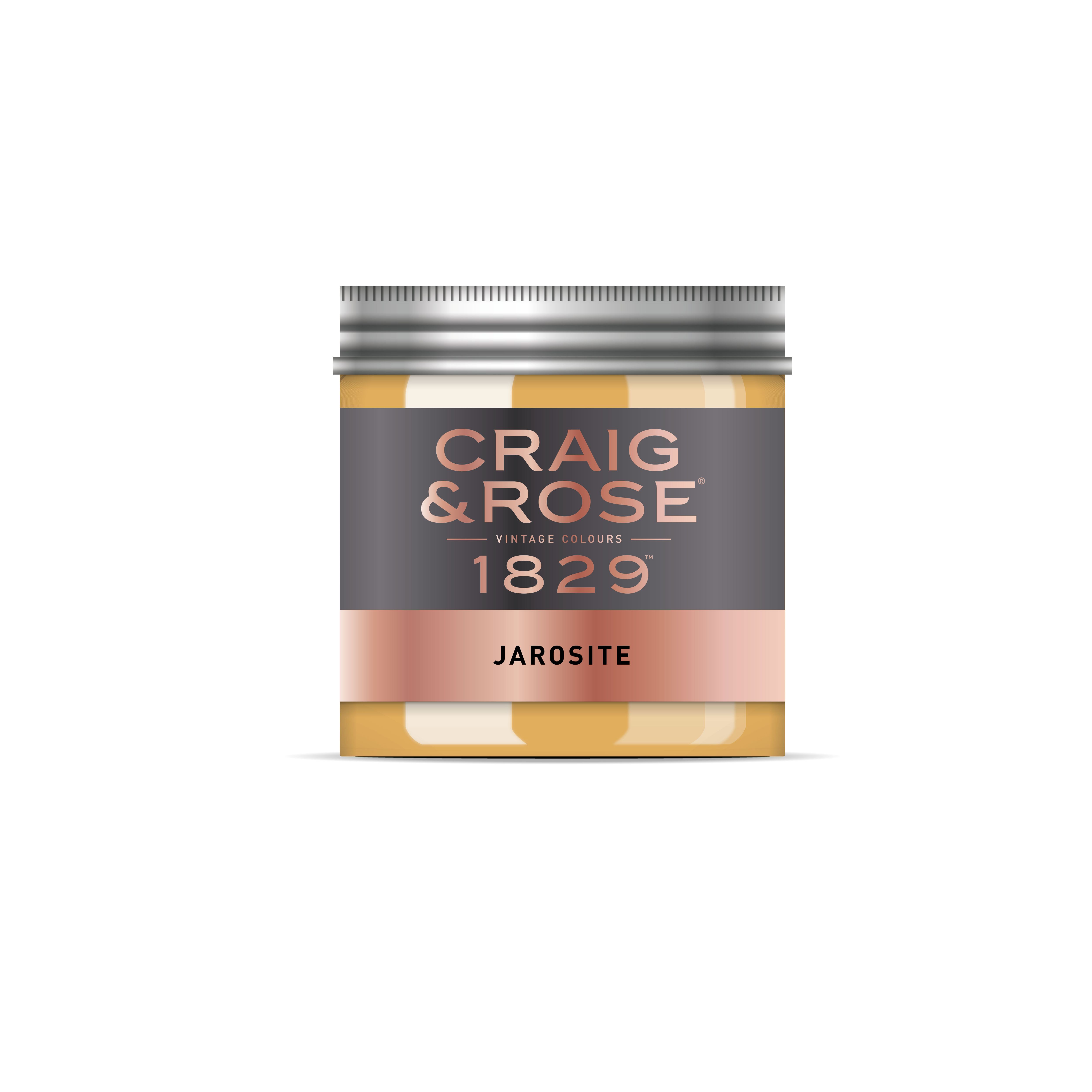 Craig & Rose 1829 Jarosite Chalky Emulsion paint, 50ml Tester pot