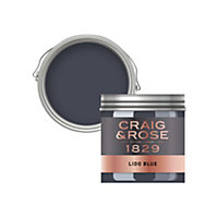 Craig & Rose 1829 Lido Blue Chalky Emulsion paint, 50ml