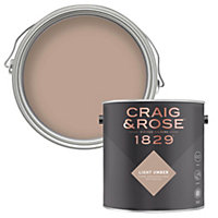 Craig & Rose 1829 Light Umber Chalky Emulsion paint, 2.5L