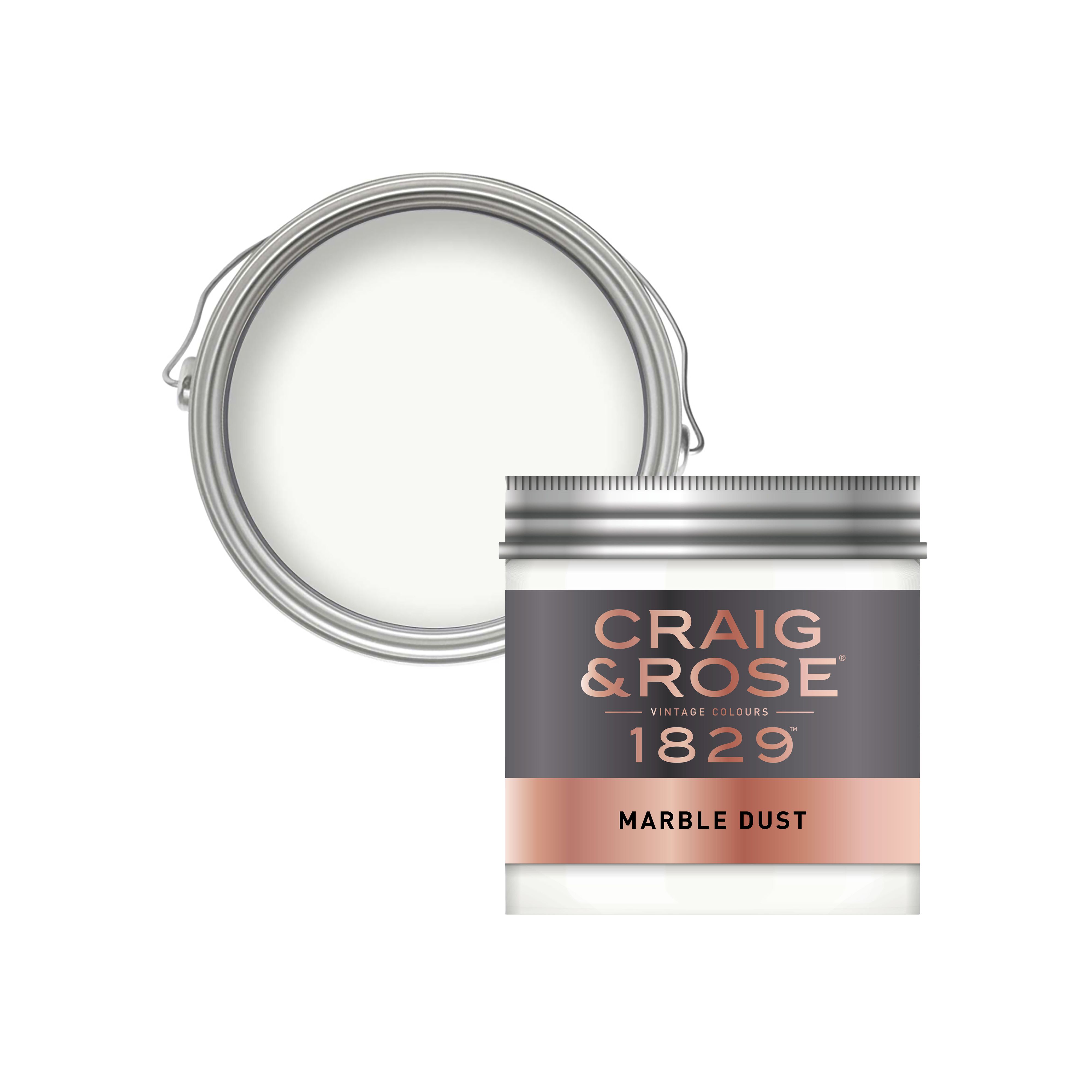 Craig & Rose 1829 Marble Dust Chalky Emulsion paint, 50ml Tester pot DIY at B&Q