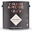 Craig & Rose 1829 Pearl White Chalky Emulsion paint, 2.5L