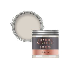 Craig & Rose 1829 Pipe Clay Chalky Emulsion paint, 50ml