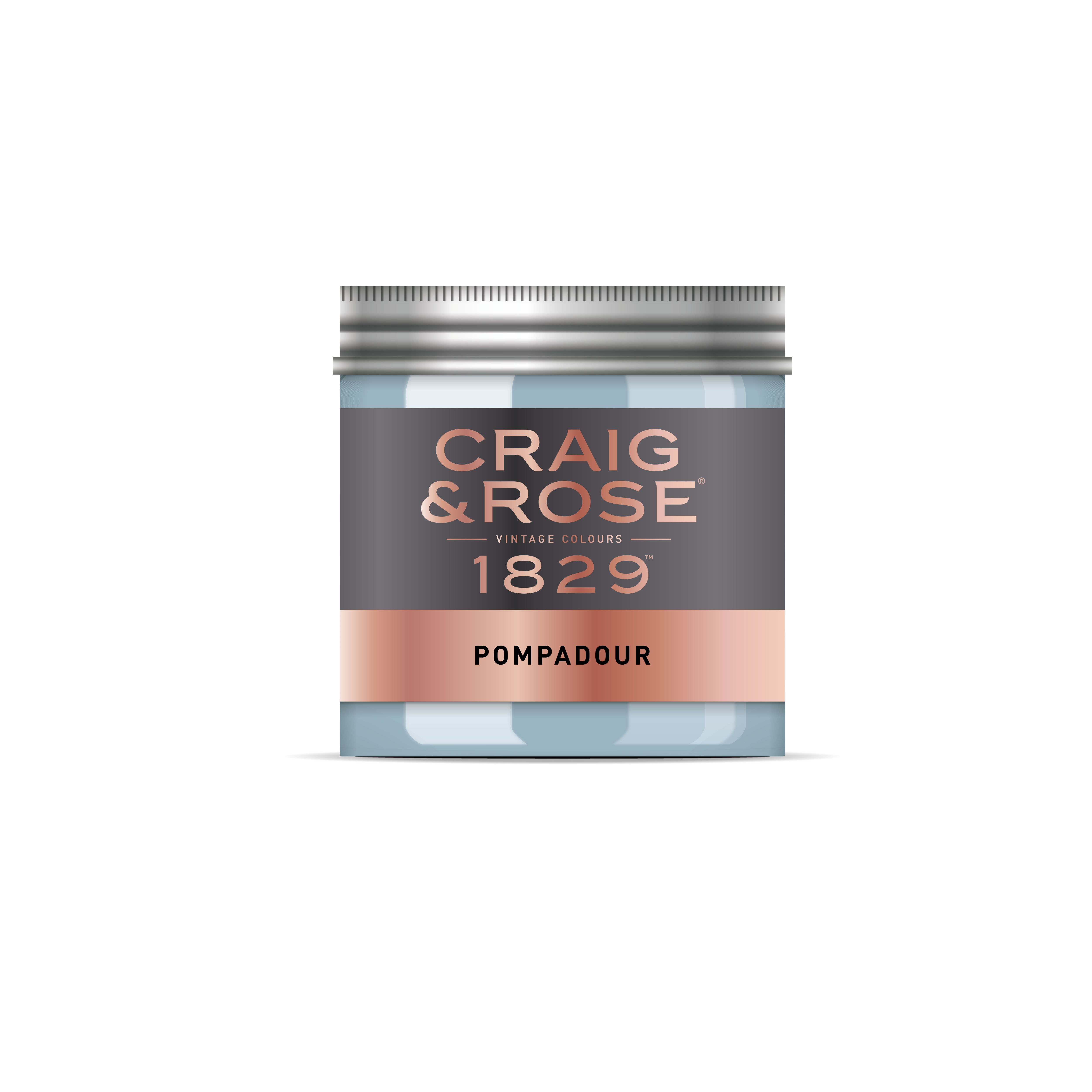 Craig & Rose 1829 Pompadour Chalky Emulsion paint, 50ml
