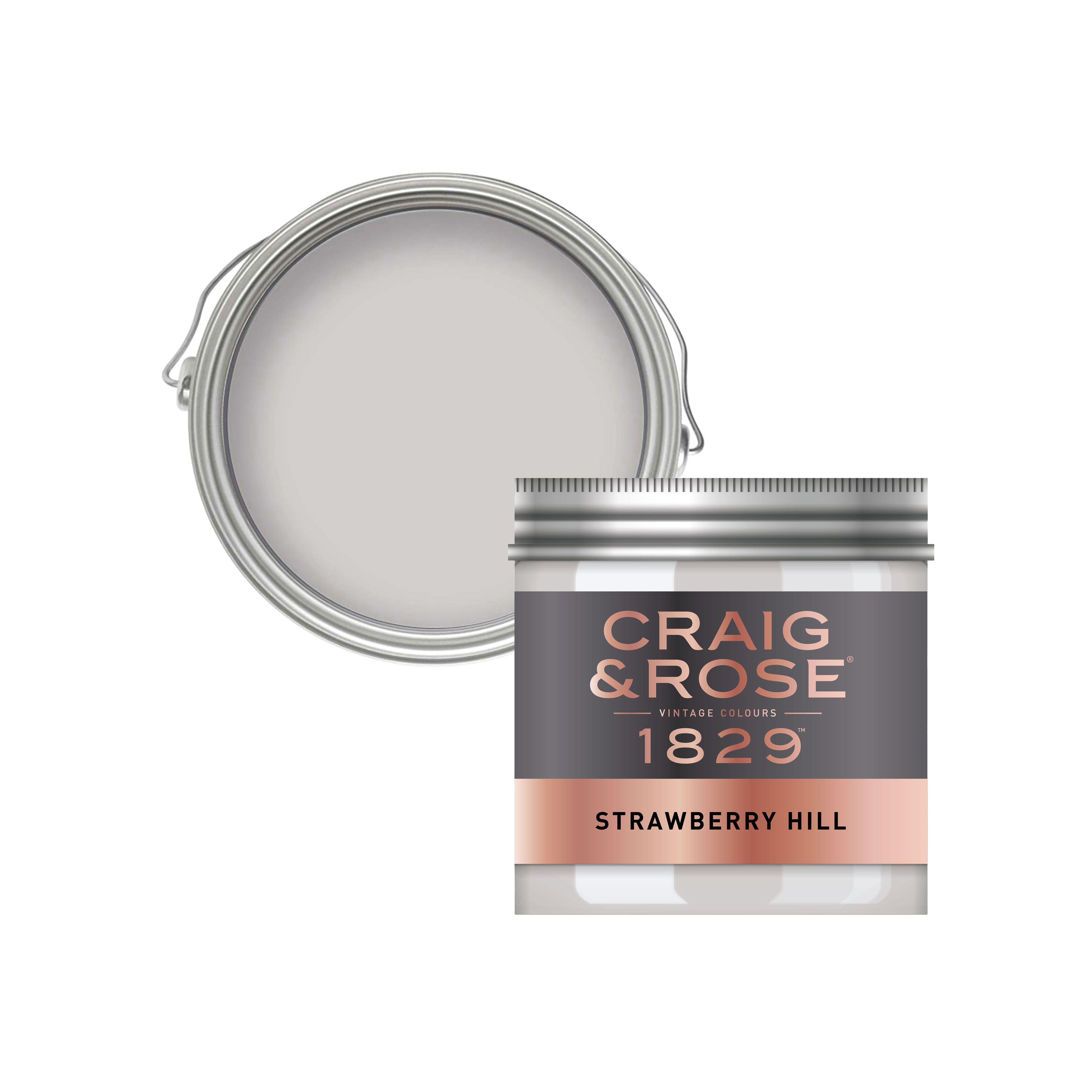 Craig & Rose 1829 Strawberry Hill Chalky Emulsion paint, 50ml