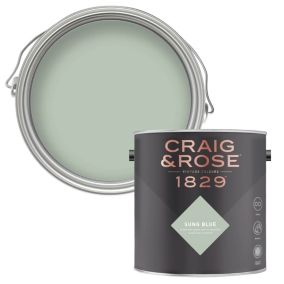 Craig & Rose 1829 Sung Blue Chalky Emulsion paint, 2.5L