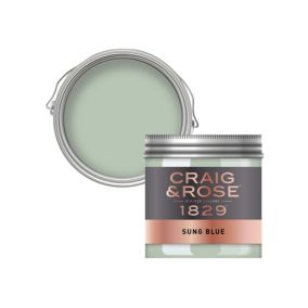 Craig & Rose 1829 Sung Blue Chalky Emulsion paint, 50ml