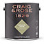 Craig & Rose 1829 Tapestry Green Chalky Emulsion paint, 2.5L