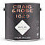 Craig & Rose 1829 White Doe Chalky Emulsion paint, 2.5L