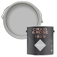 Craig & Rose 1829 Wilkie Grey Eggshell Wall paint, 750ml