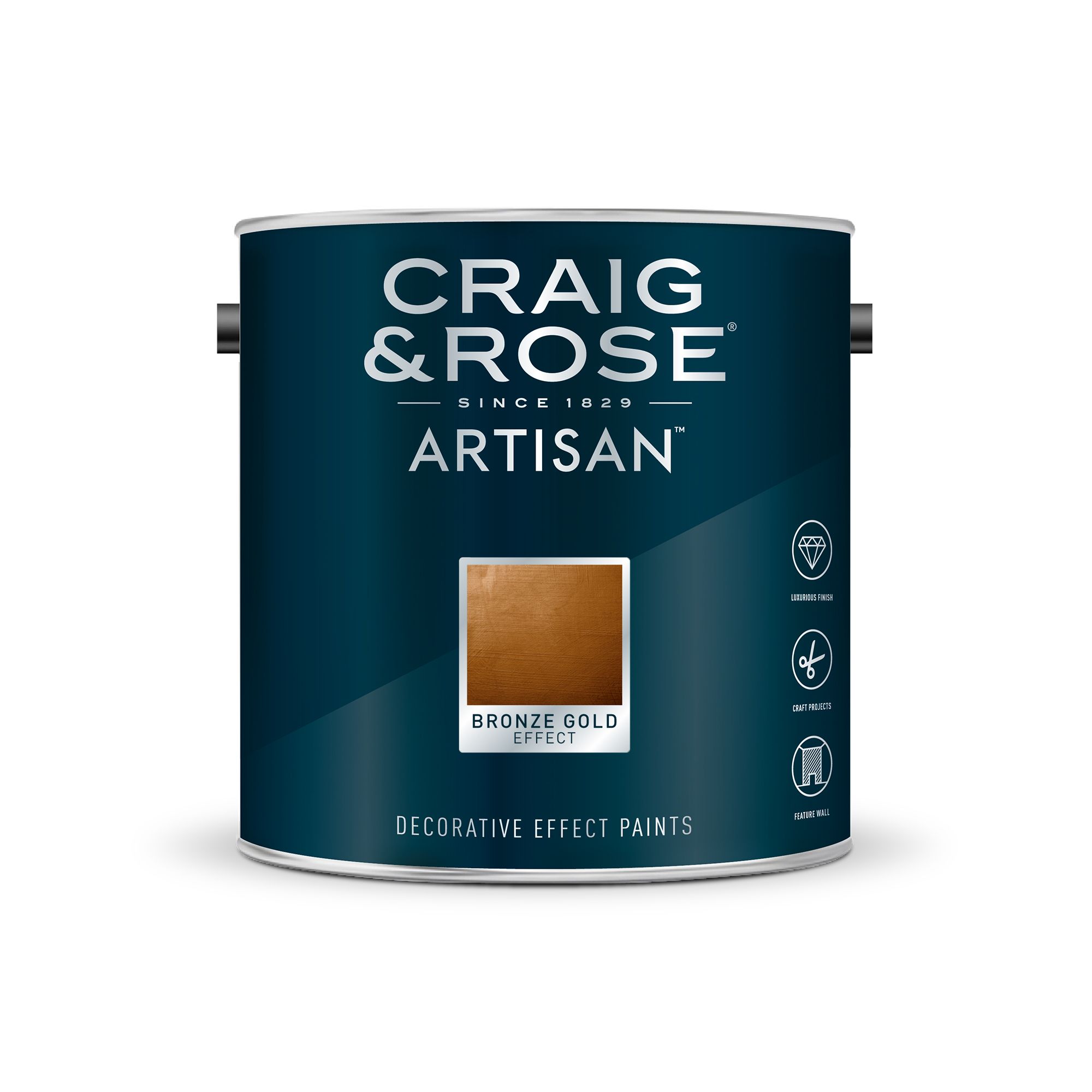 Craig & Rose Artisan Bronze Gold effect Mid sheen Topcoat Special