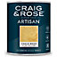 Craig & Rose Artisan Flax Yellow Topcoat Chalkwash paint, 750ml