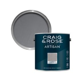 Craig & Rose Artisan Pale Elements Concrete effect Matt Wall & ceiling Topcoat Special effect paint, 2.5L