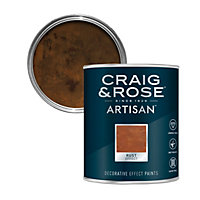 Craig & Rose Artisan Rust Textured effect Matt Topcoat Special effect paint, 750ml
